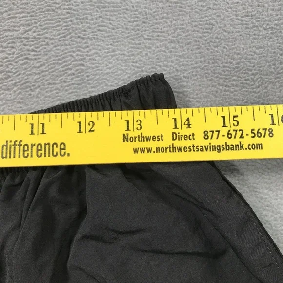 US Army PFU Pants Adult Large Short Black Nylon Physical Track Pants Military - Picture 6 of 11